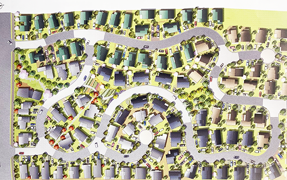 戸建ての道路率を２６％→２０％に抑え、収益1億円アップのサムネイル